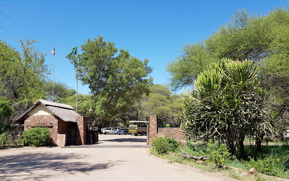 Letaba Camp Is Situated Right On The Banks Of The Letaba River