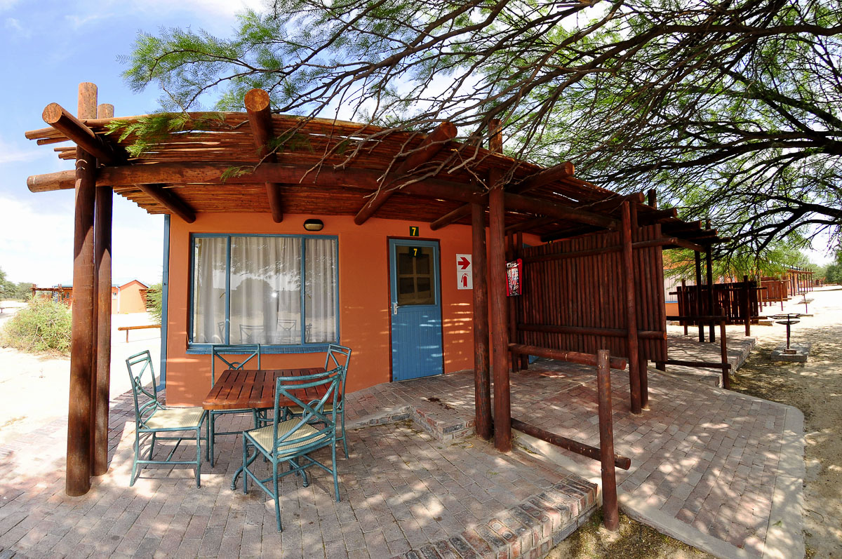 Nossob is one of three main camps in the Kgalagadi